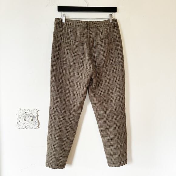 3.1 Phillip Lim Glen Plaid Wool Zipper Ankle Trousers Pants 2 - Picture 4 of 8